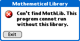 MathLib alert